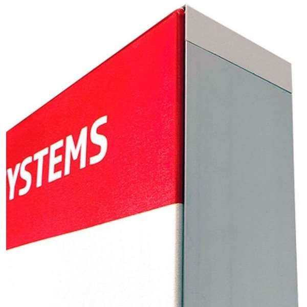 LED-TEX Leuchtkastenständer doppelseitig, 100x250cm