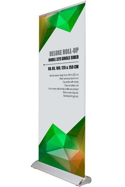 Deluxe Roll-up, einseitig, 85 cm, Alu