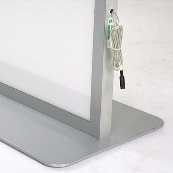 Totem-LED-Ständer - doppelseitig - 59,4 x 168 cm