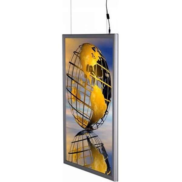 LED-Leuchtrahmen doppelseitig - A4 vertikal