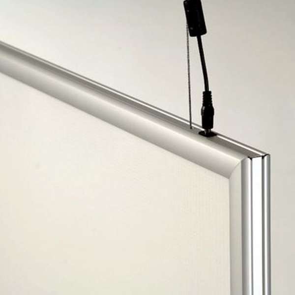 LED-Leuchtrahmen doppelseitig - A4 vertikal