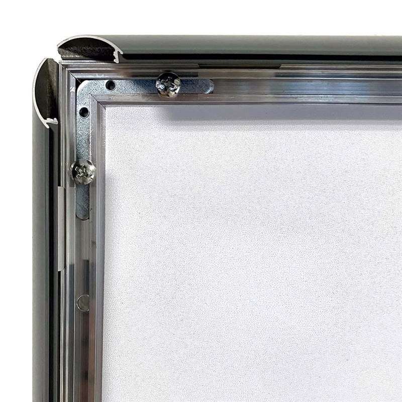 Klapprahmen mit 25mm Aluminiumprofil, Anthrazitgrau - A2
