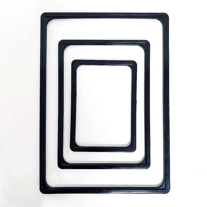 Flexständer mit schwarzem Kunststoffrahmen, A5