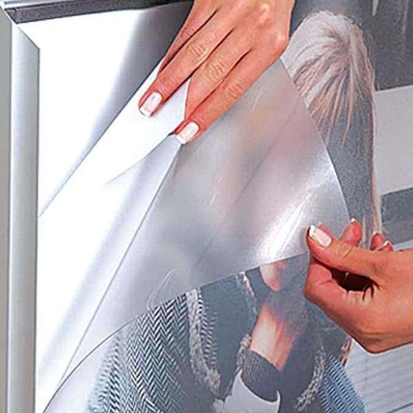 PET-Frontplatte ohne Magnet - A2