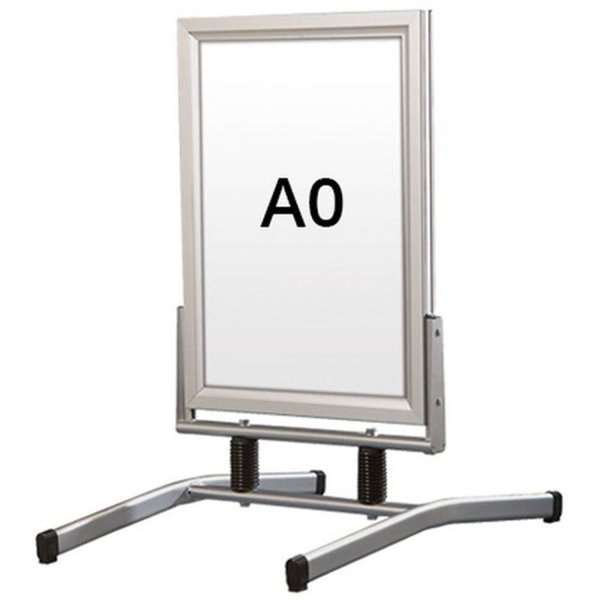 Wind-Line Lux Kundenstopper - A0 - Silber