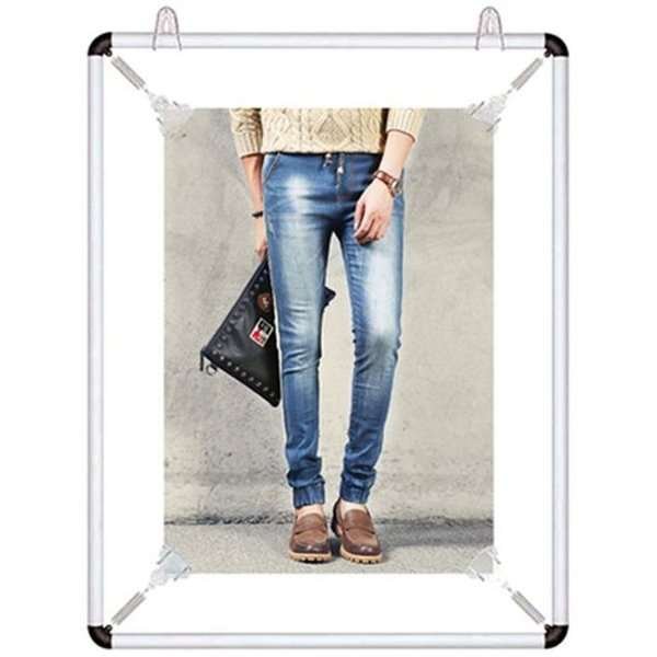 Poster Strecher Posterrahmen doppelseitig - 50x70 cm - Silber