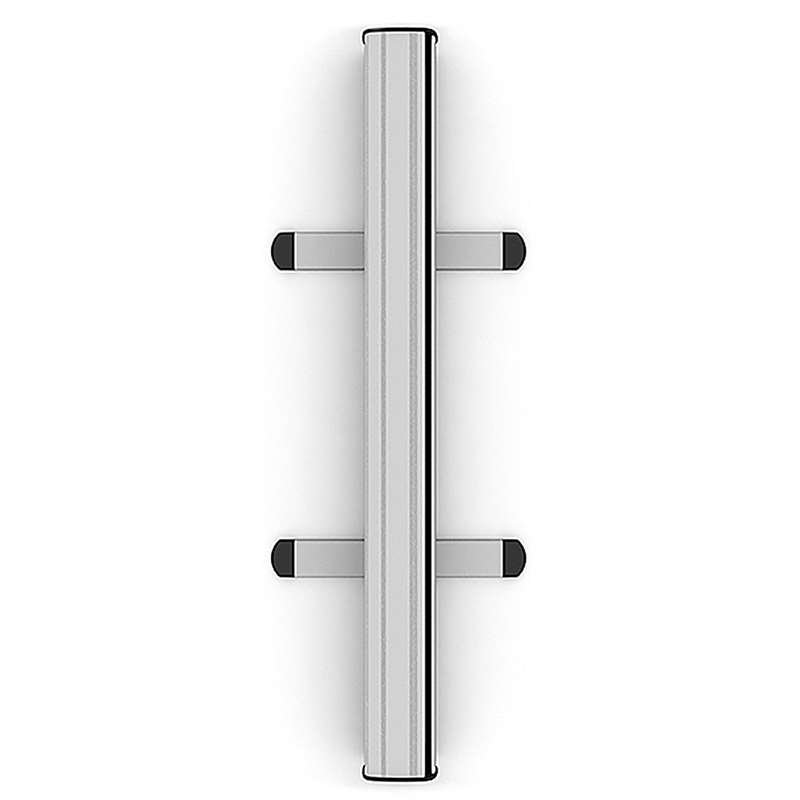 Standard-Roll-up Kassette, silber, einseitig, 85 x 200 cm