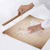 Wooden Posterleiste aus dunkler Buche magnetisch Satz - 30 cm Set #7