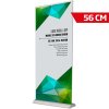 Lux Roll-up, silber, einseitig, 56 x 230 cm, inkl. Banner und Druck #1