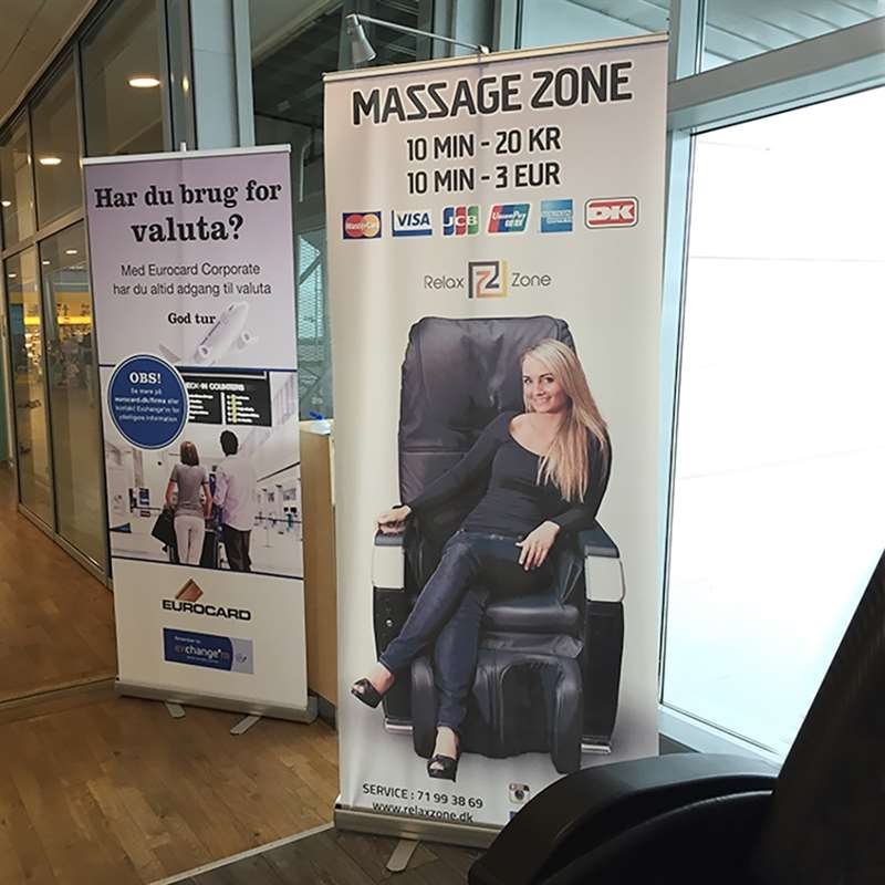 Basic Roll-up einseitig 85 x 200 cm inkl. Banner & Druck