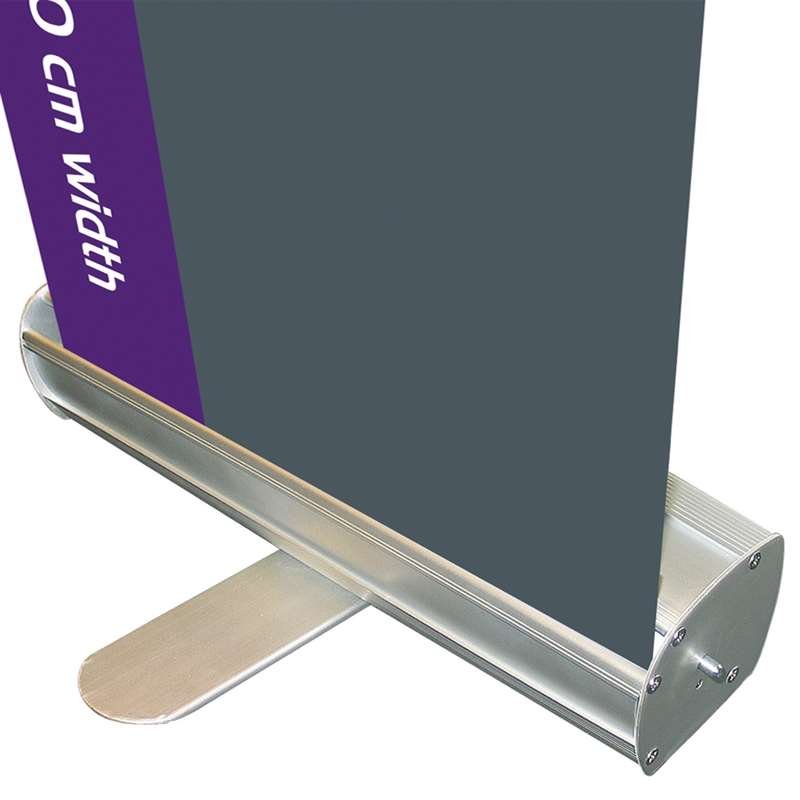 Basic Roll-up einseitig - 50x200 cm - Silber