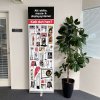 Basic Roll-up einseitig - 70x200 cm - silber - mit Banner und Aufdruck #8