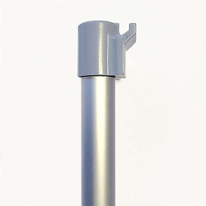 Basic Roll-up einseitig - 70x200 cm - silber - mit Banner und Aufdruck