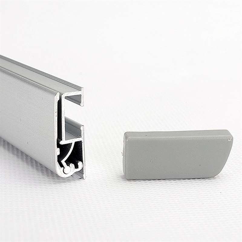Premium Roll-up, einseitig, Kassette, silber, 85 cm x 160-220 cm
