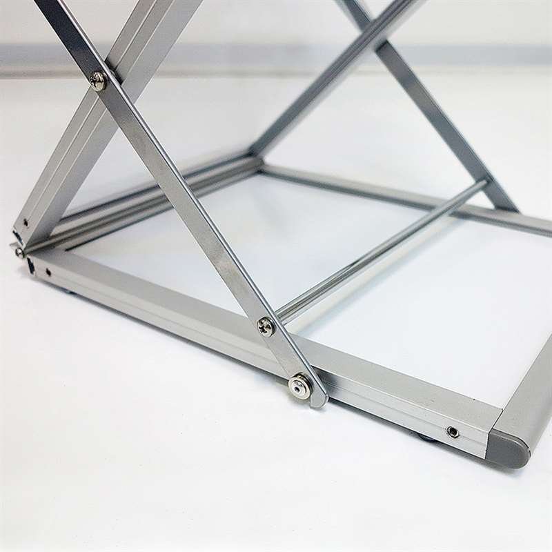 Flex-Prospektst&auml;nder, Alu/Silber, 6 x A5