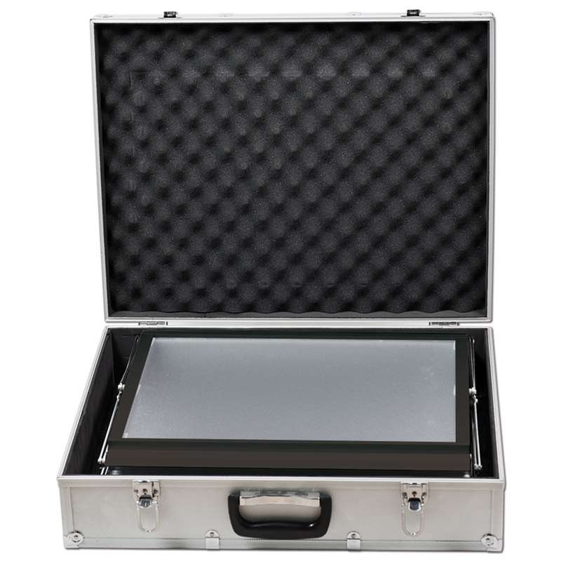 Flex-Prospektst&auml;nder, schwarz, 6 x A3