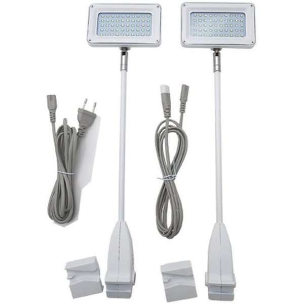 LED-Strahler 15W, weiß. 2 Stk./Satz