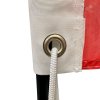 Beachflag, Outdoor Drop Flag, schwarze Stange, Small, inkl. Flagge und Spike Flag Base #5