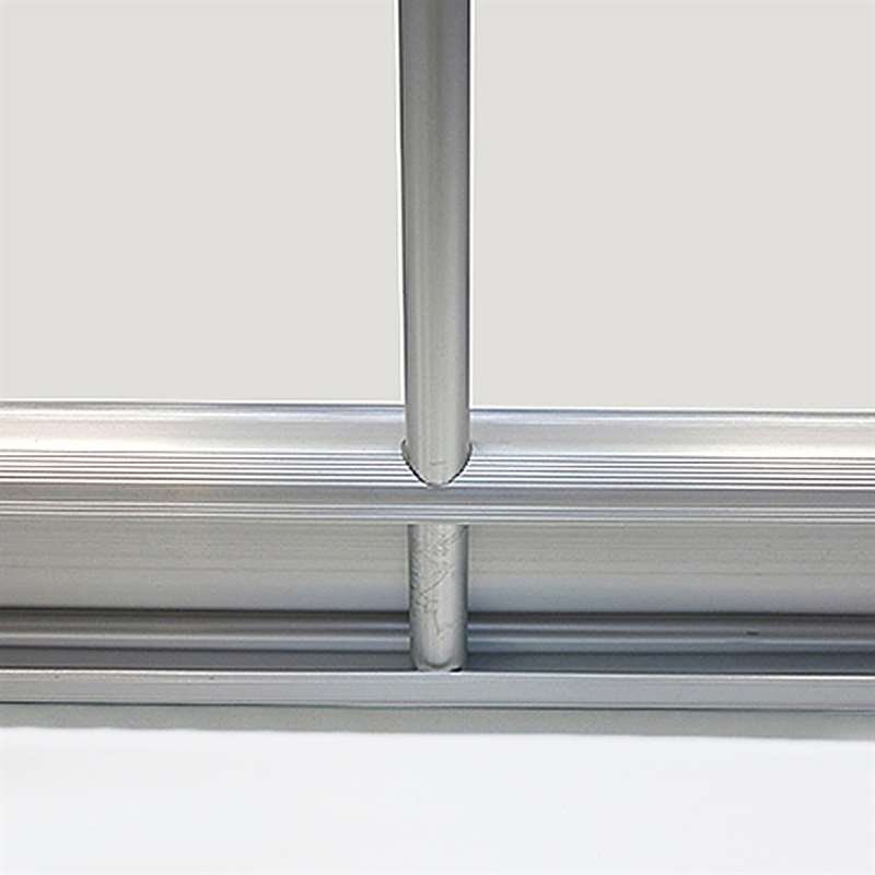 Classic Roll-up, silber, einseitig, 60 x 200 cm, inkl. Banner und Druck