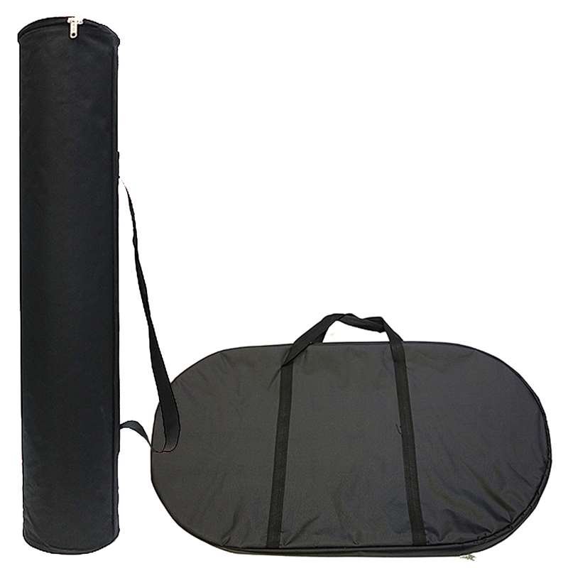 Ovale, geschwungene Messetisch/Theke