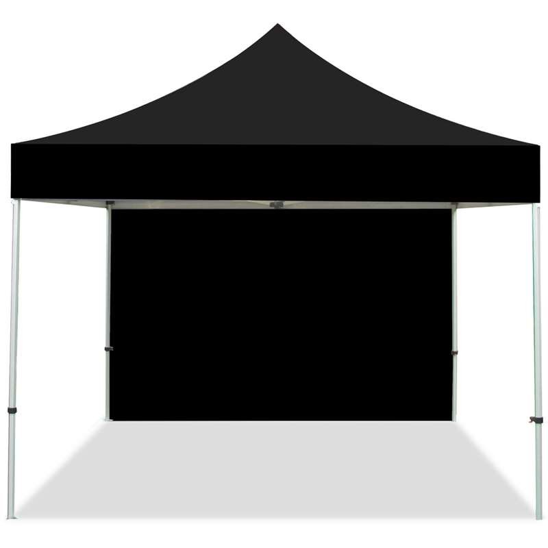 Seite für Eventzelt Lux 3 x 3 m, schwarz