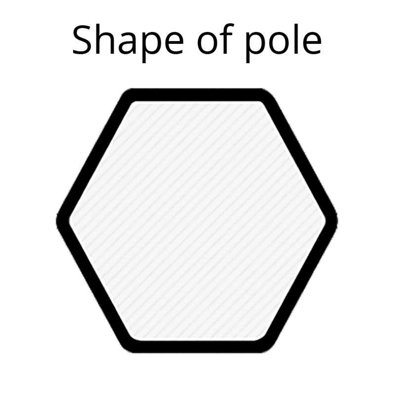 Pavillon/Veranstaltungszelt Lux aus wasserdichtem Polyester, silber/schwarz - 2x2 m