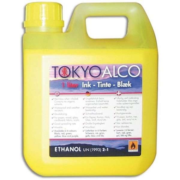 Tokyo Alco Schildertinte - 1L Gelb
