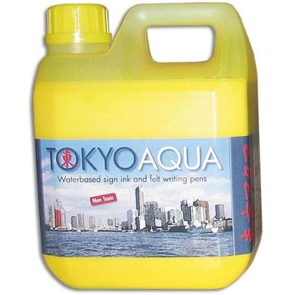 Tokyo AquKundenstopperertinte - 1L Gelb