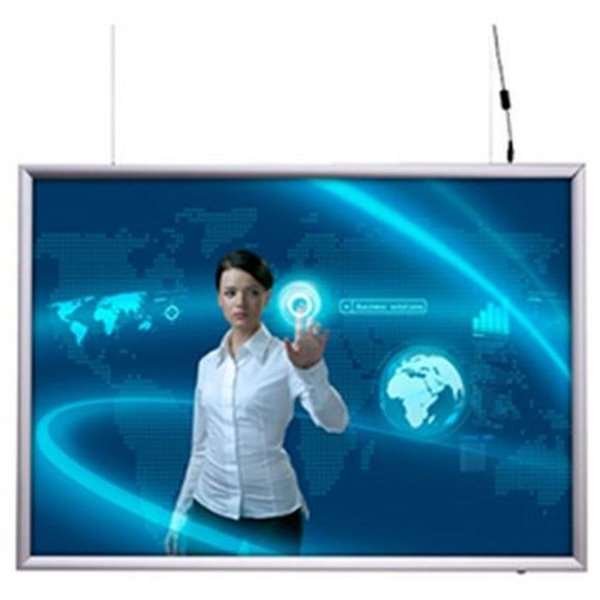 LED-Leuchtrahmen doppelseitig - A2 horizontal