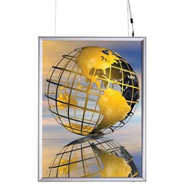 LED-Leuchtrahmen doppelseitig - A2 vertikal