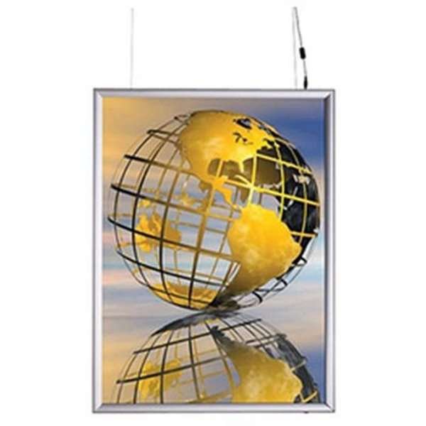 LED-Leuchtrahmen doppelseitig - A3 vertikal