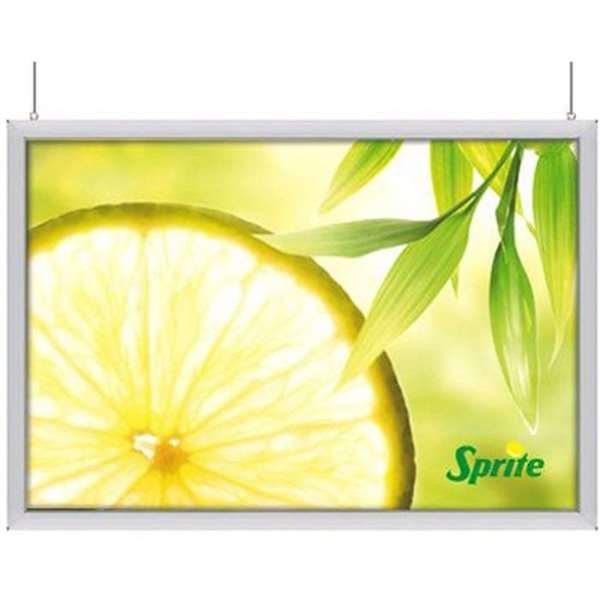 LED Slim Light Lux doppelseitig - 70 x 100 cm horizontal