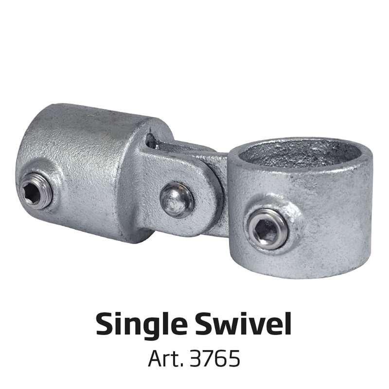 Banner Tube High Stand, freistehender Rahmen aus Aluminiumrohr 0,3mm / &Oslash; 48mm - 200 x 100 cm