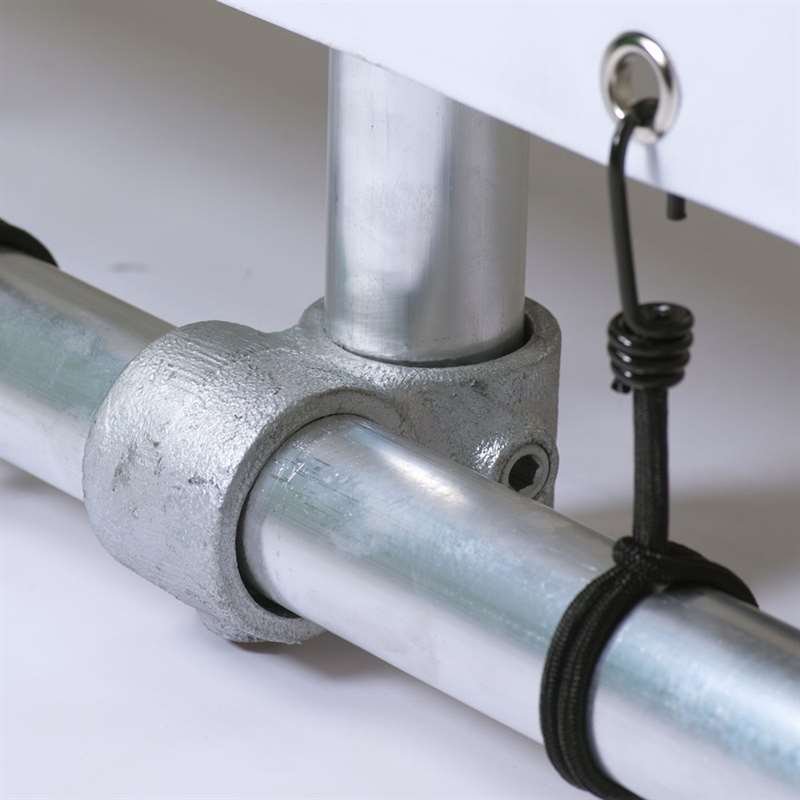 Banner Tube Freestanding Frame, freistehender Rahmen aus Aluminiumrohr 0,3mm / &Oslash; 48mm - 100 x 100 cm