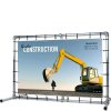 Banner Tube Freestanding Frame, freistehender Rahmen aus Aluminiumrohr 0,3mm / &Oslash; 48mm - 150 x 100 cm #1