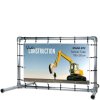 Banner Tube Freestanding Frame, freistehender Rahmen aus Aluminiumrohr 0,3mm / Ø 48mm - 100 x 50 cm #1