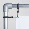 Bannerdisplay, drau&szlig;en, Wandmontage, Banner Tube Corner Frame, Aluminiumrohr 0, 3 mm &Oslash; 48 mm, 150 x 100 cm #3