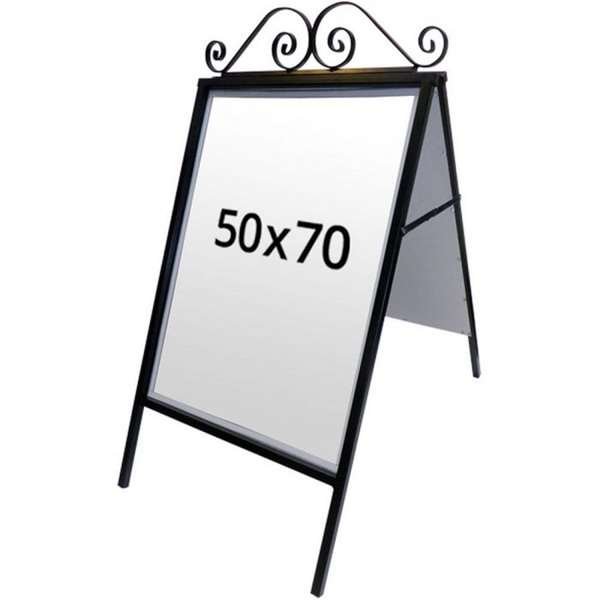 Antik Kundenstopper - 50x70 cm - schwarz