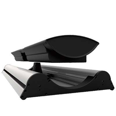 Outdoor Roll-up Waterbase, doppelseitig, Kassette, 85 x 160-200 cm