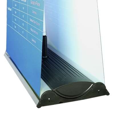 Outdoor Roll-up Waterbase, doppelseitig, Kassette, 85 x 160-200 cm