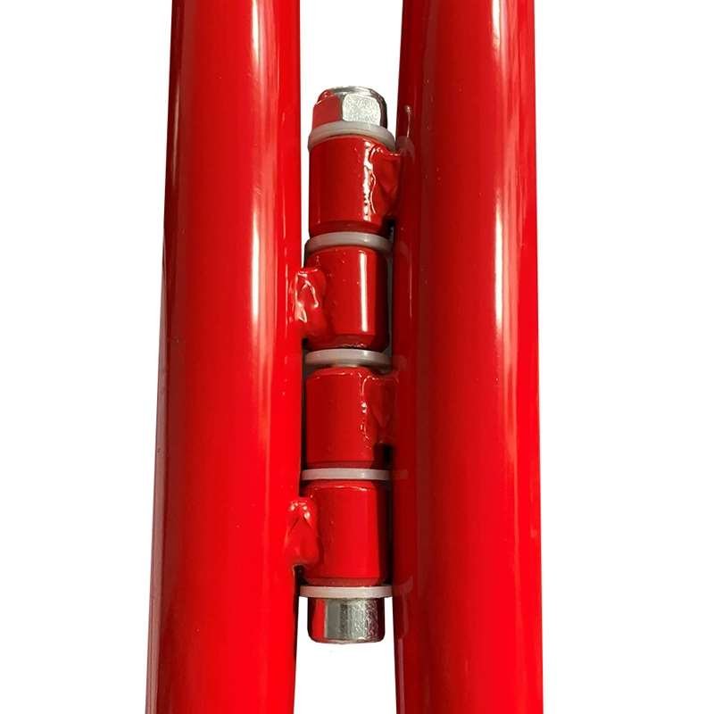 Expo Gotik Kundenstopper mit Logo schild - 50x70 cm - rot