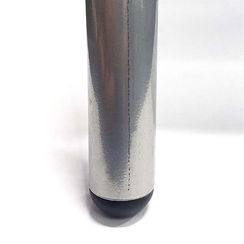 Expo Gotik Kundenstopper mit Logo schild - A1 - Silber