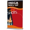 Mega Roll-up einseitig - 150x250 cm - Silber #8