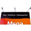 Mega Roll-up einseitig - 150x250 cm - silber - mit Banner und Aufdruck #8