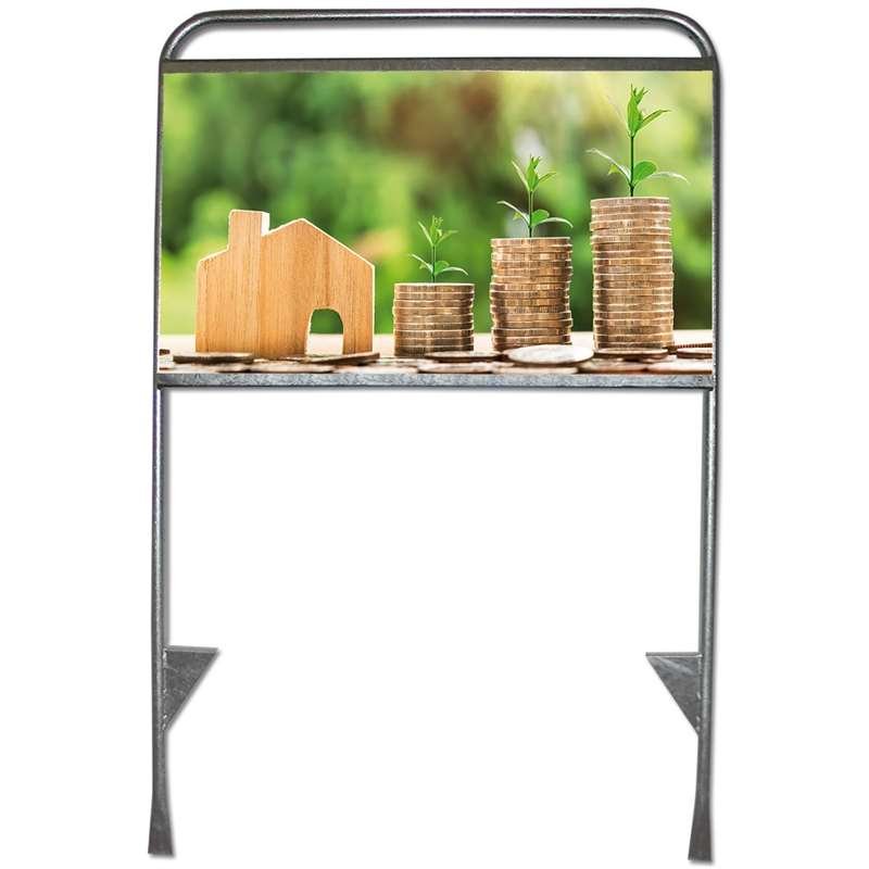 Platte für Estate Sign Standard mit beidseitigem Aufdruck