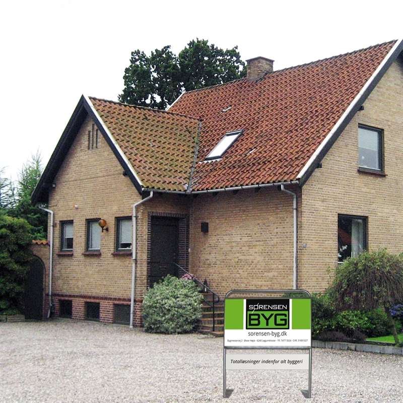 Logo schild 60 x 10 cm für Estate Sign Standard