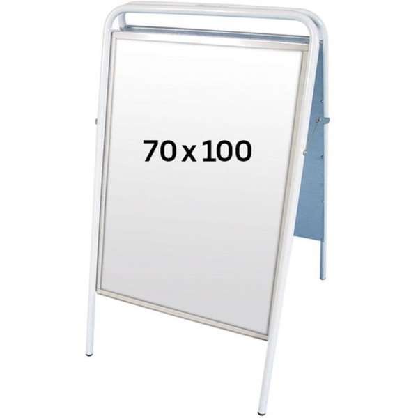 Expo Sign Standard Kundenstopper - 70x100 cm - weiß