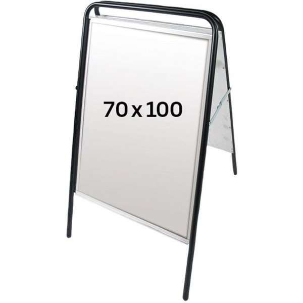 Expo Sign Standard Kundenstopper - 70x100 cm - schwarz