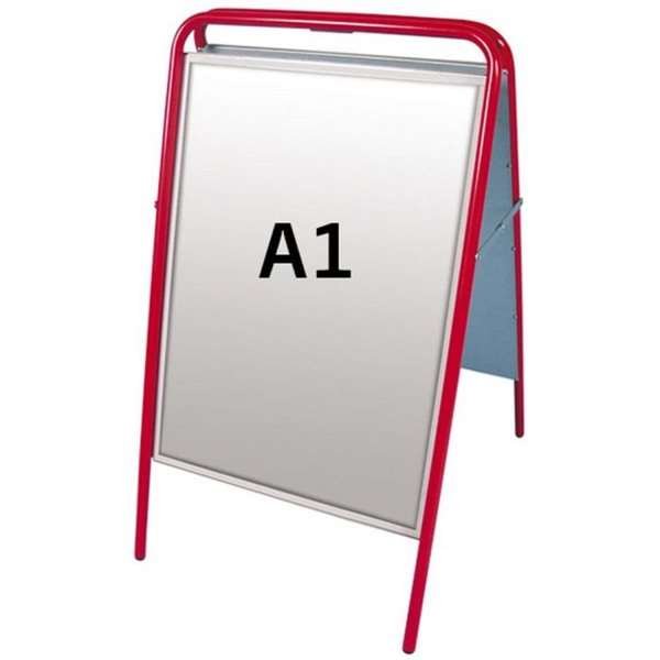 Expo Sign Standard Kundenstopper - A1 - rot