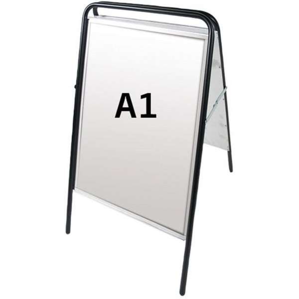 Expo-Sign Kundenstopper, schwarz, A1